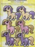 APPLICAZIONI TERMOADESIVE PONY COLORATO