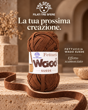 Fettuccia waoo suede | cf 300 gr | per borse effetto camoscio