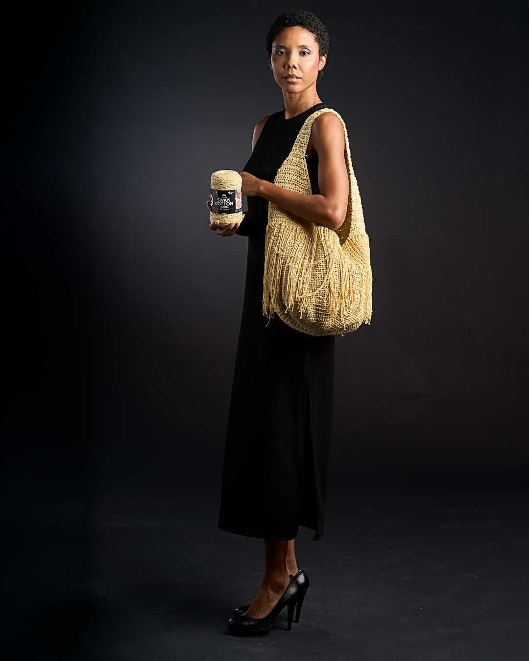 Cordino cisne algodón brillante 67% algodón - 33% poliéster cf.250gr