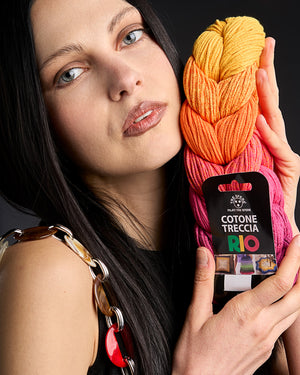 Cotton braid Rio 70% cotton - 30% polyester pack 250g