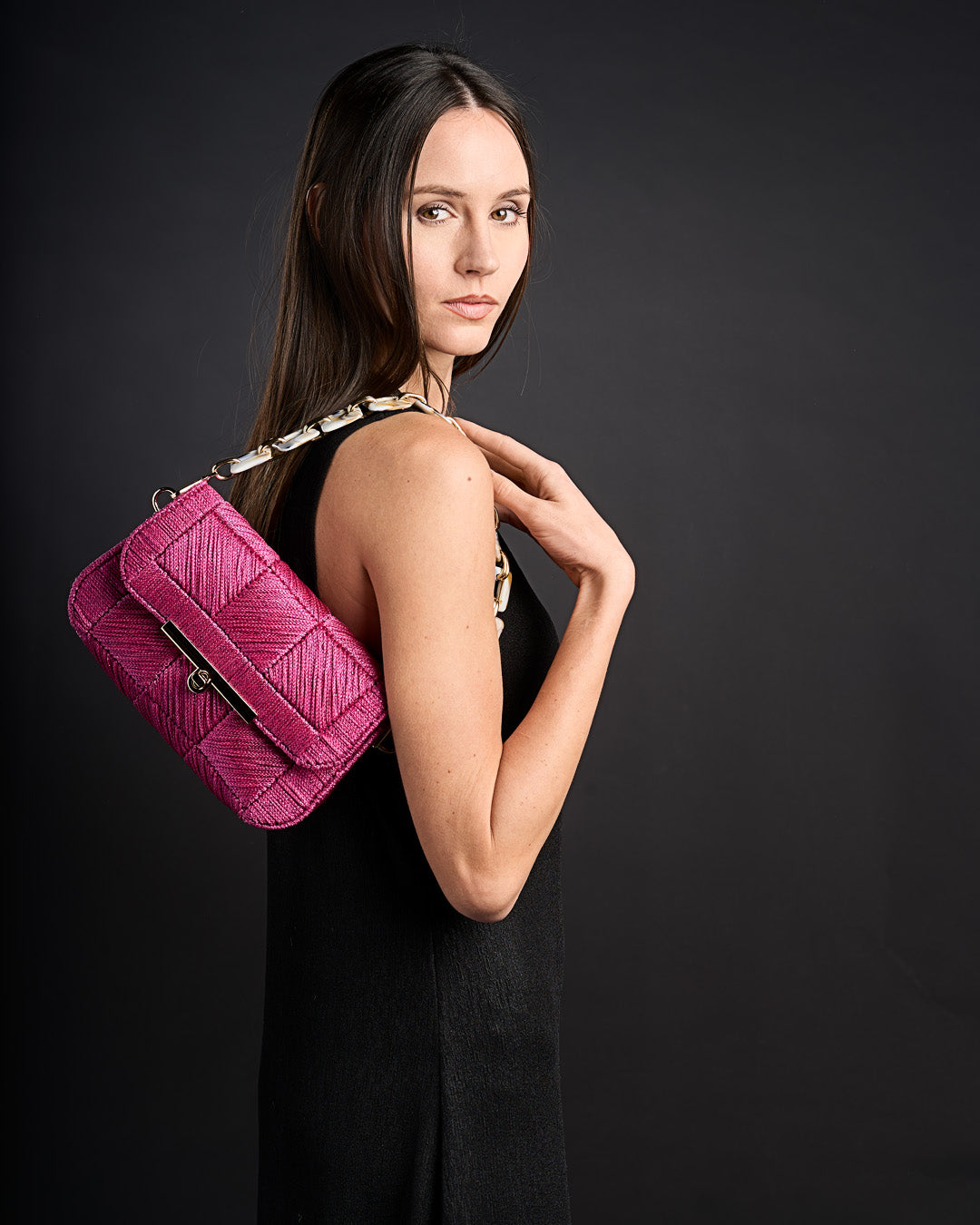 Cordino cisne brillante con purpurina 85% pp 15% lurex cf.250 gr.